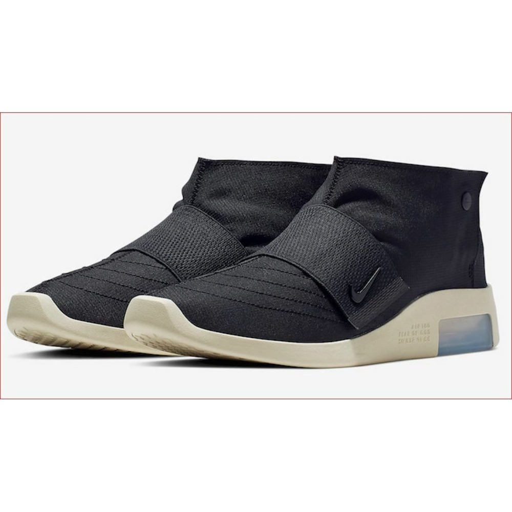 Nike Air 180 Fear of God Women Sneakers Black AT8086-002 Size 4
